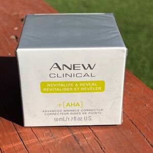 Avon Anew Clinical Advanced Wrinkle Corrector Revitalize & Reveal 1.7 Fl Oz New